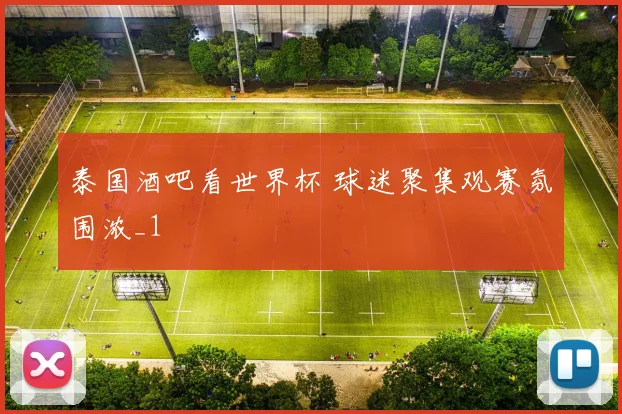 泰国酒吧看世界杯 球迷聚集观赛氛围浓_1